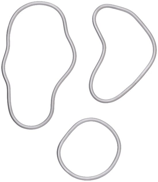 Pond Trivets Set of 3 - Aluminium