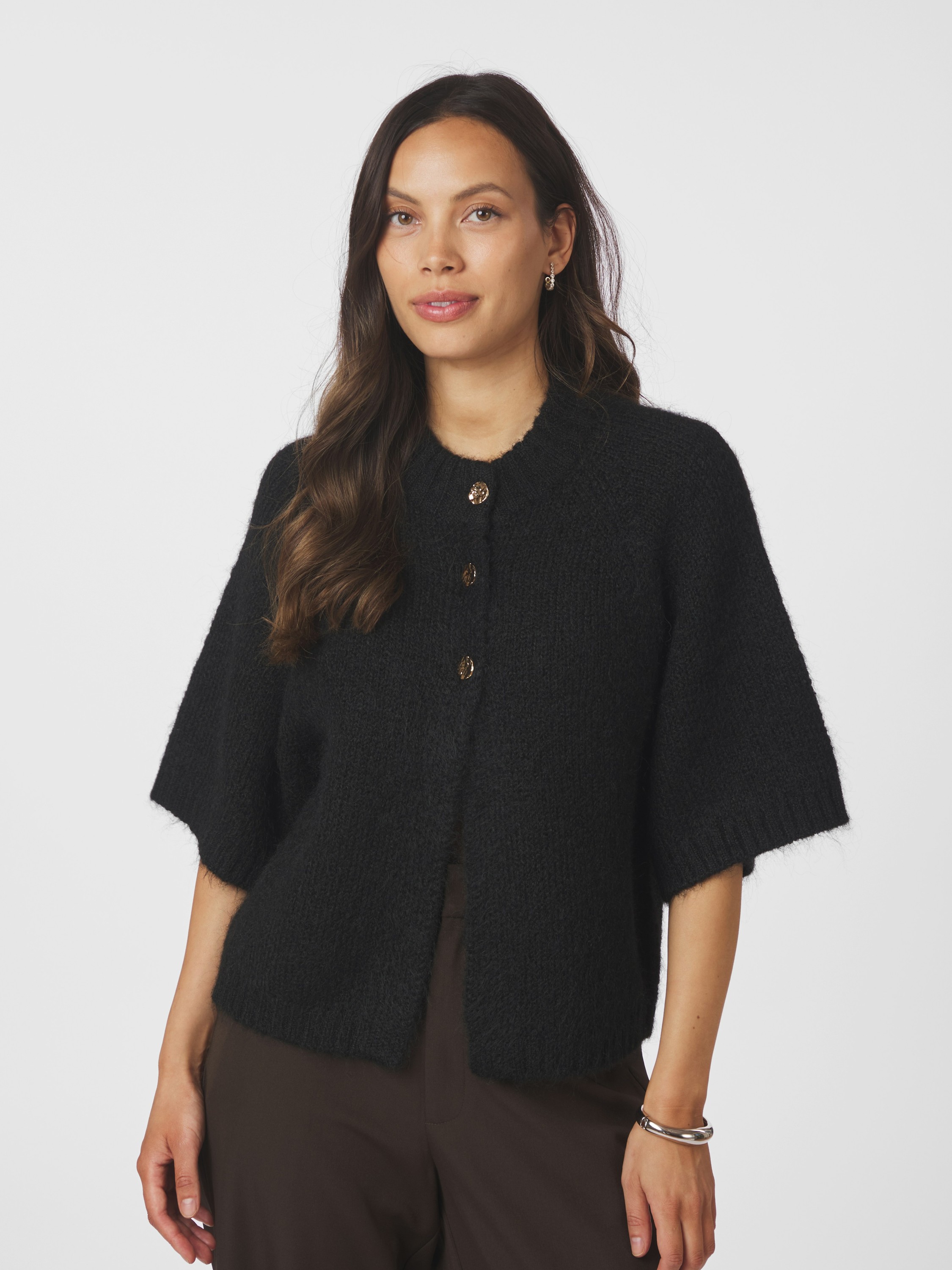 Benuta Fluffy Knit Cardigan