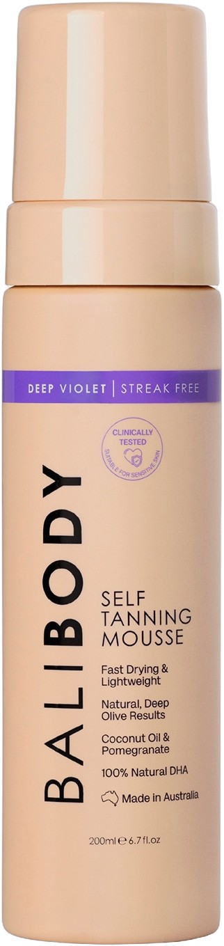 Deep Violet Tanning Mousse Mørk Violet Selvbruningsmousse