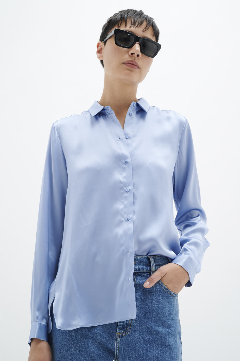 Leonore Shirt Premium 100% Silk