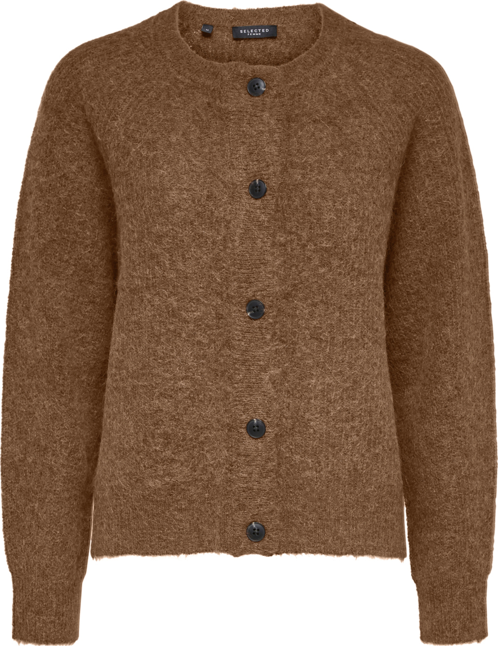 Slflulu LS Alpaca Blend Knit Short Cardigan Noos