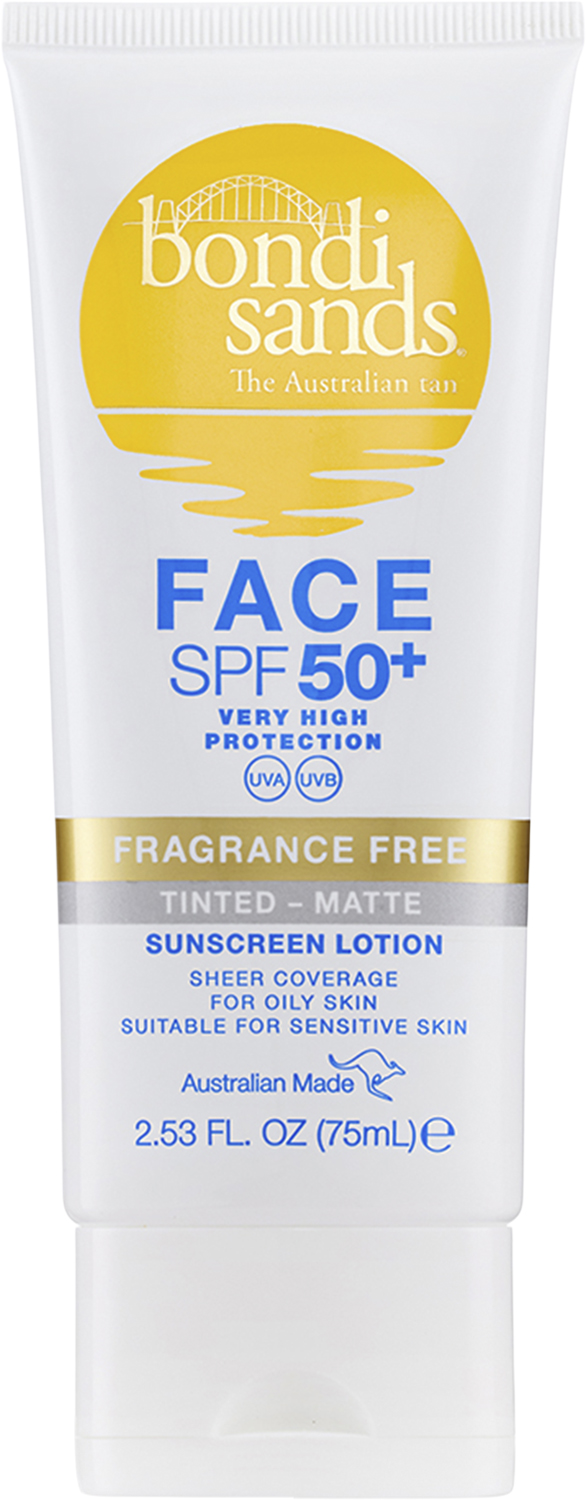 Billede af Bondi Sands SPF 50+ Matte Tinted Face Lotion 75 ml