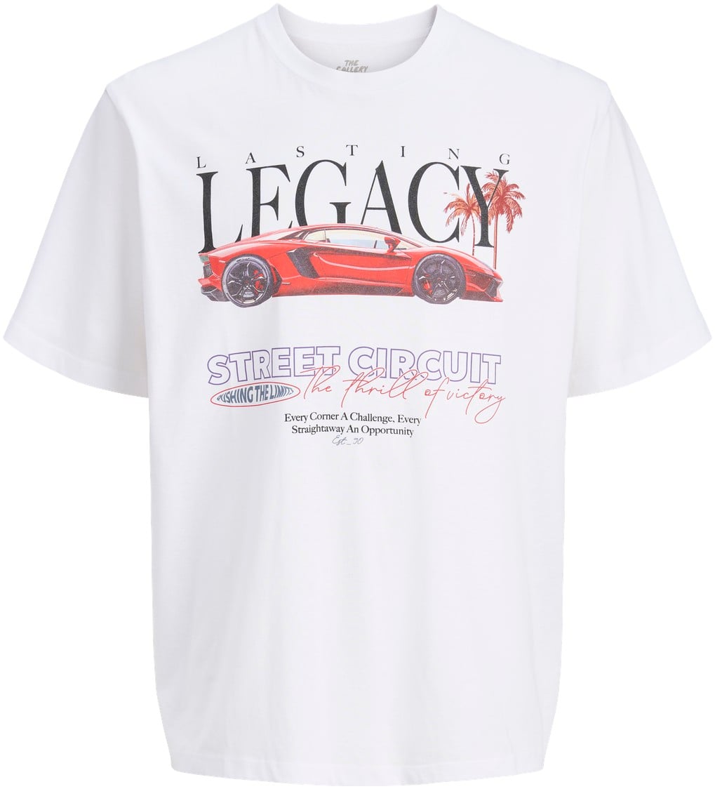 Jorphoto Cutout TEE SS Crew Neck T