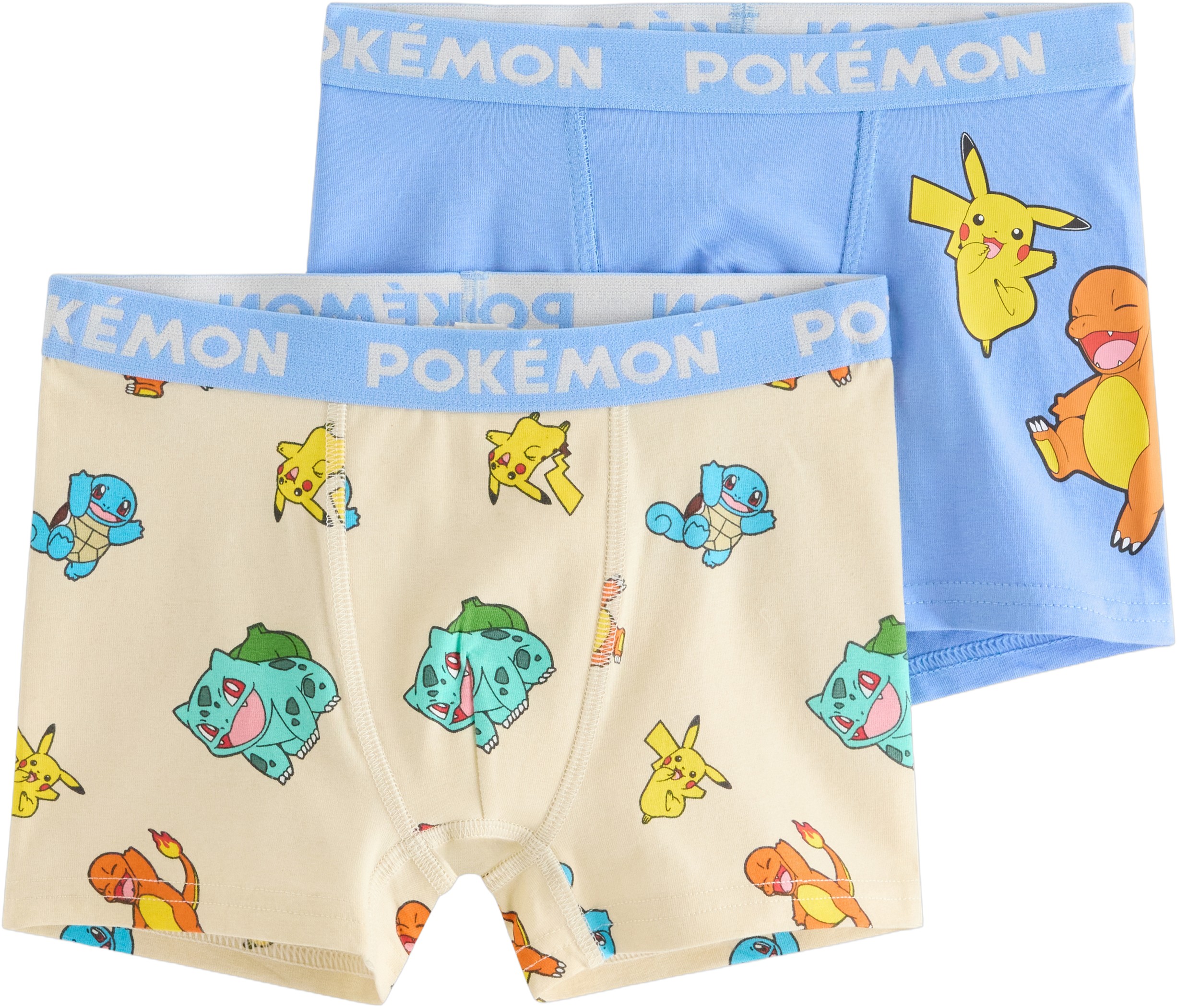 Boxer 2 Pack Elastic Pokemon