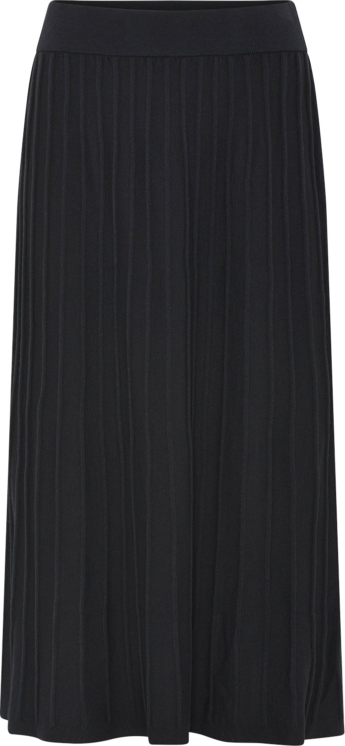 Skirt_ Pleated Fan Knit