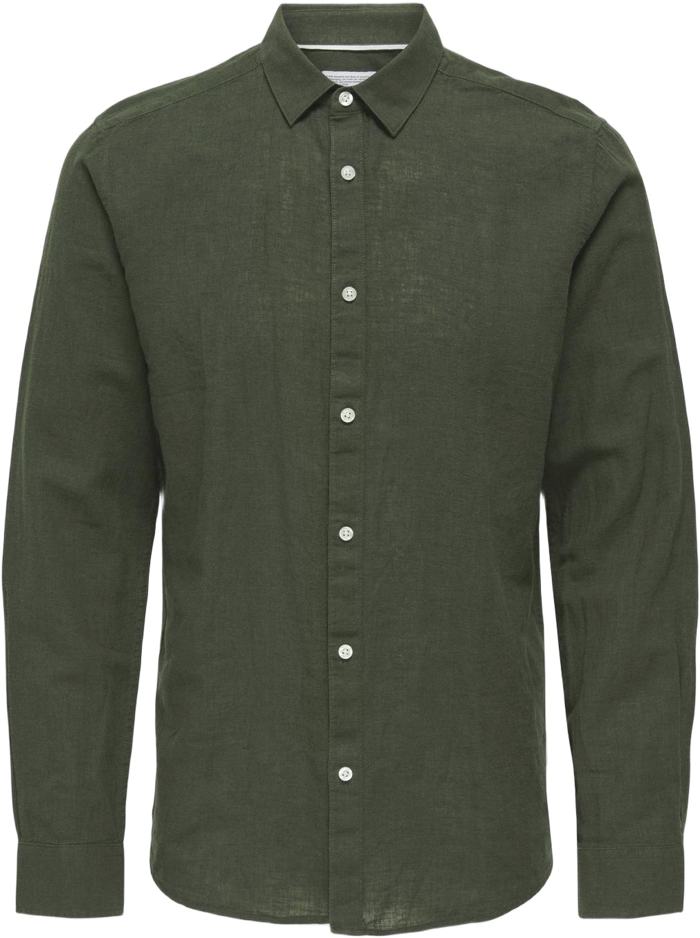 Onscaiden Life LS Solid Linen Shirt