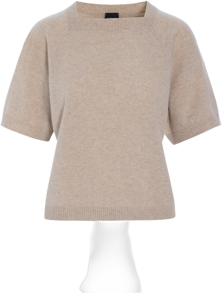 Kumo Cashmere KortÃ¦rmet Bluse