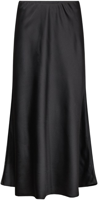 Curvy Waamalia 3 Nederdel Sort