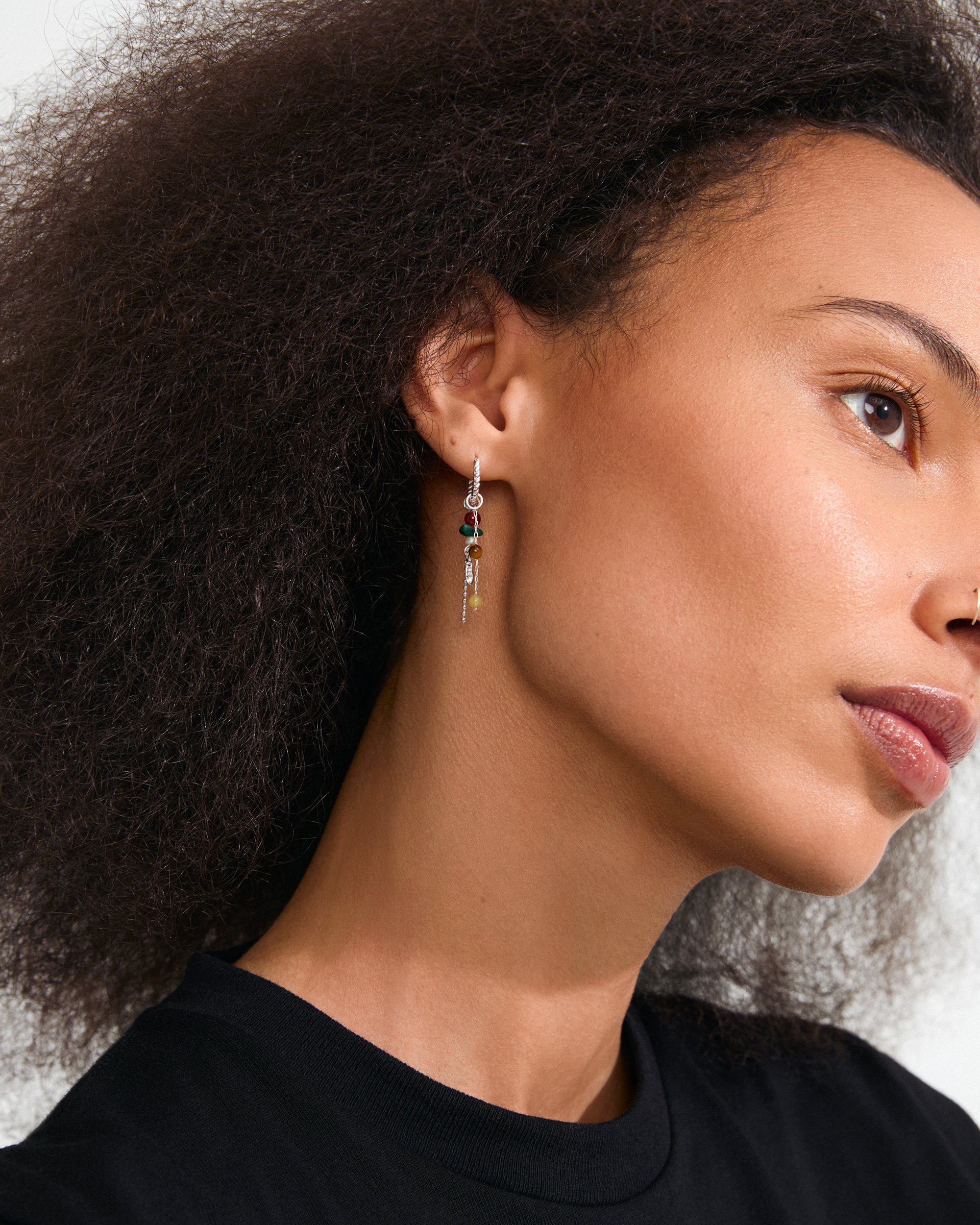 Thalen Earrings Silverplated/multi