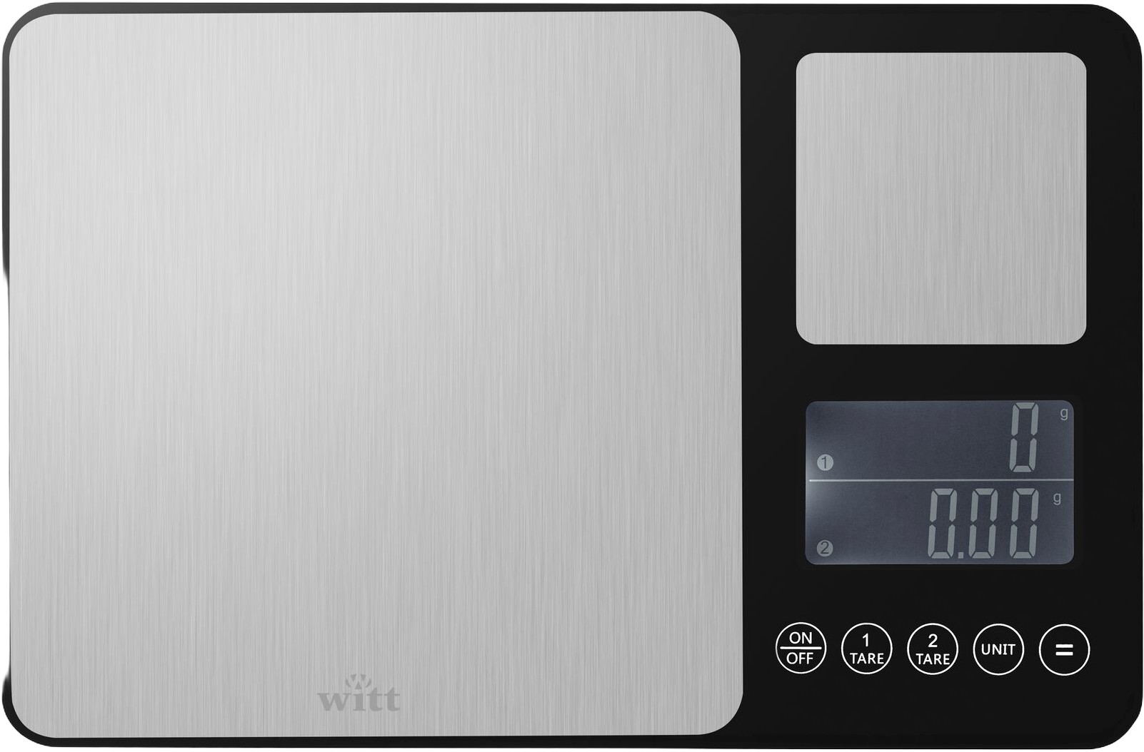 Witt Pizza Kitchen Scale Dual Black