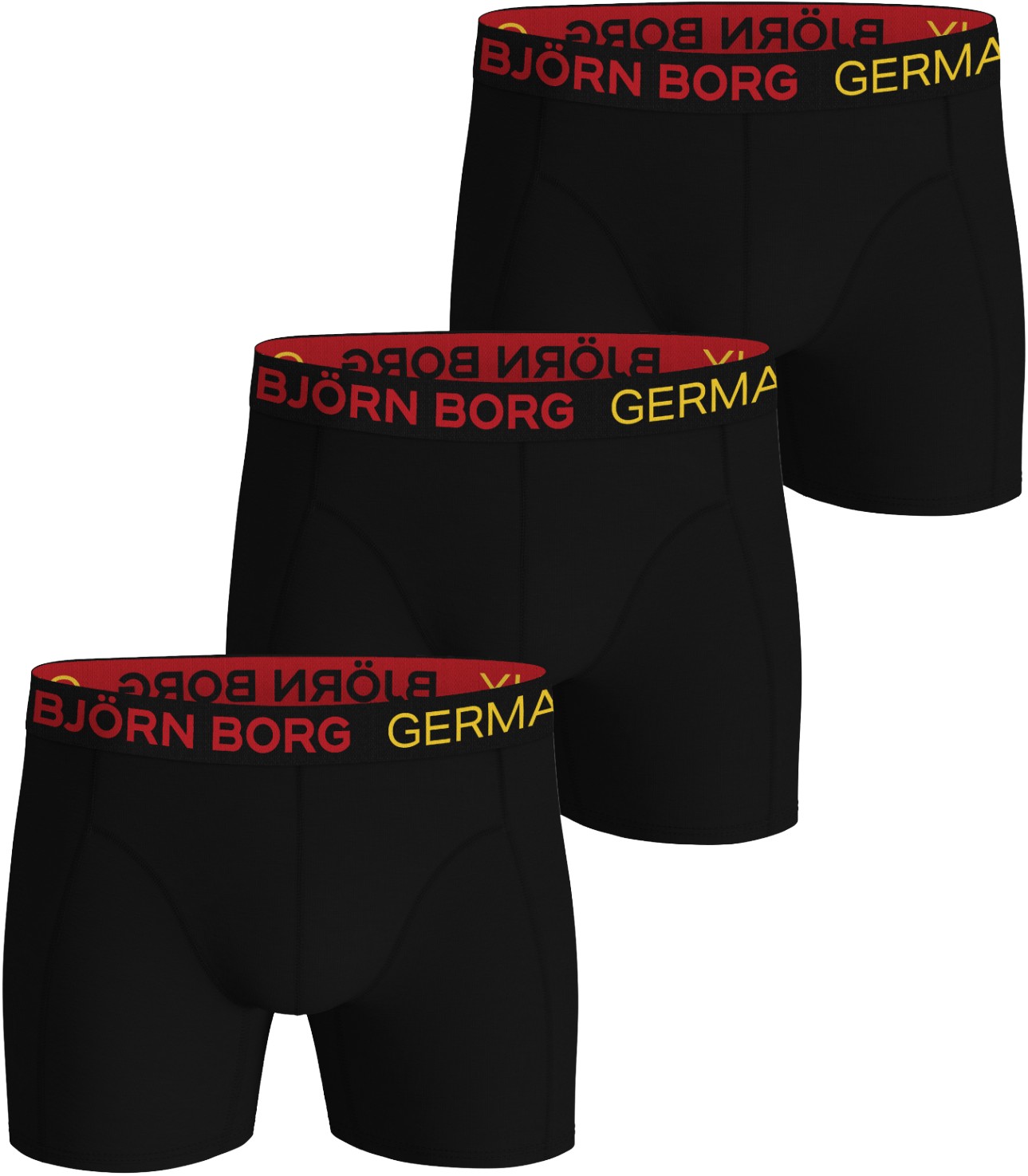 Cotton Stretch Boxer Germany 3p - Køb til DKK 244 - Spar 30%