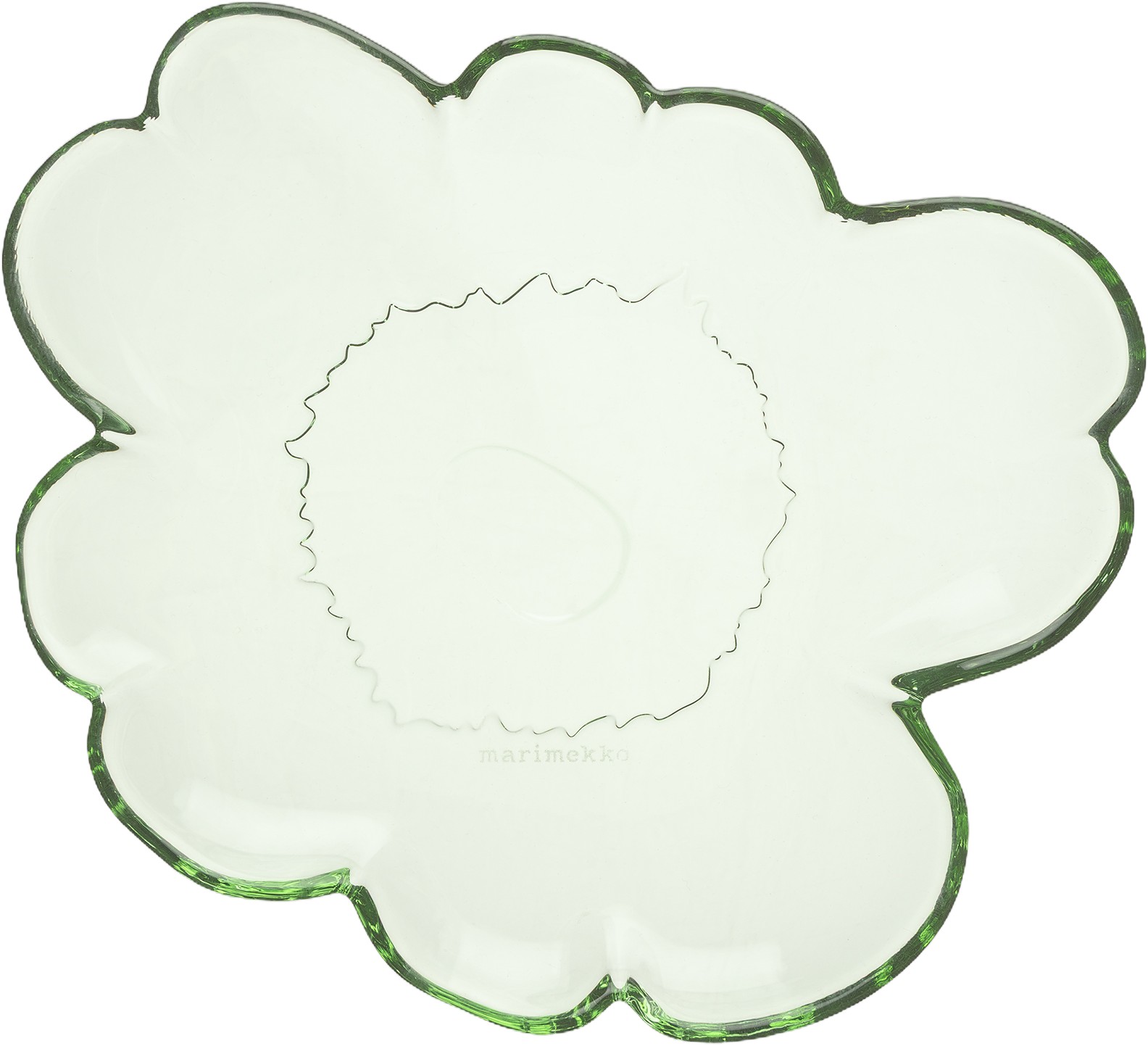 Unikko Glass Plate 20cm