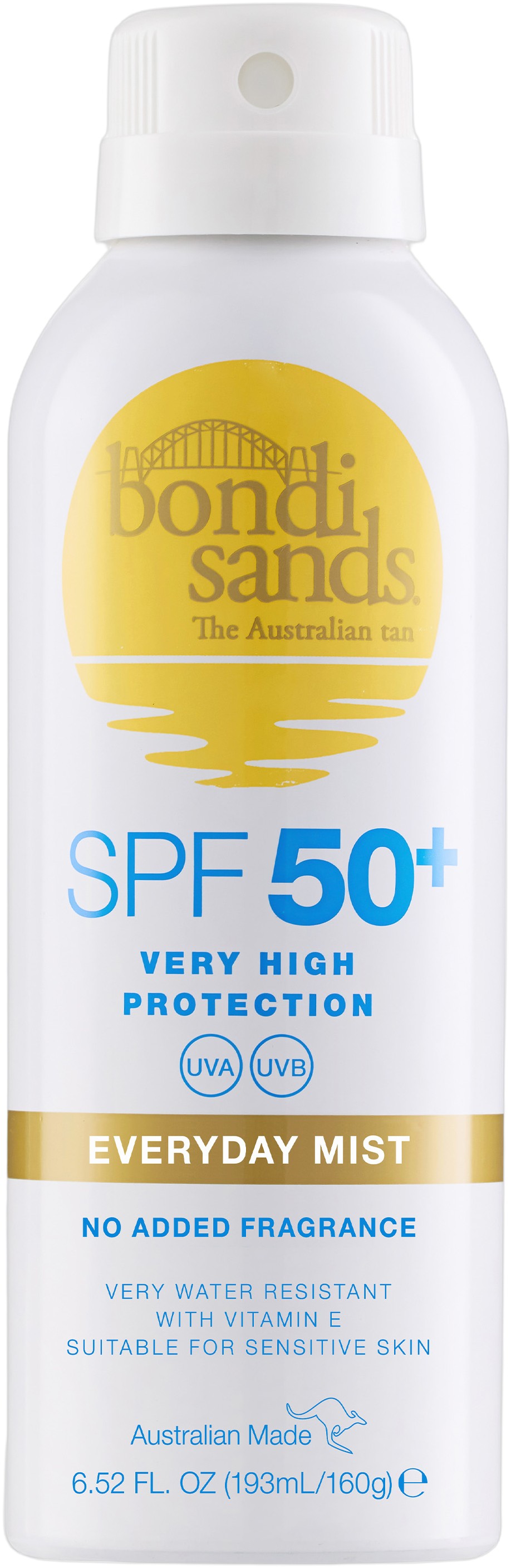 Bondi Sands SPF 50+ Everyday Aerosol Mist Spray 160g