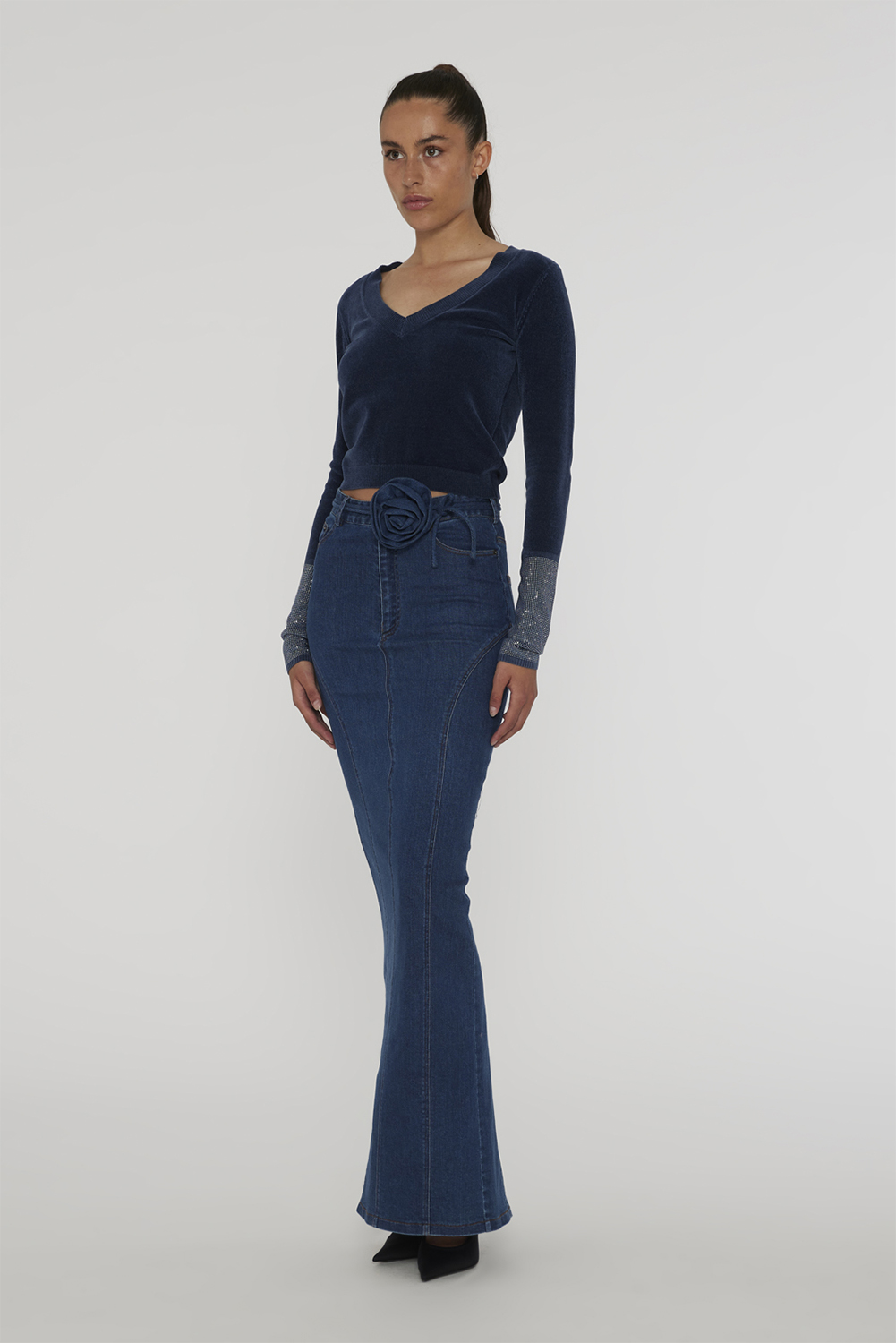Stretchy Maxi Skirt