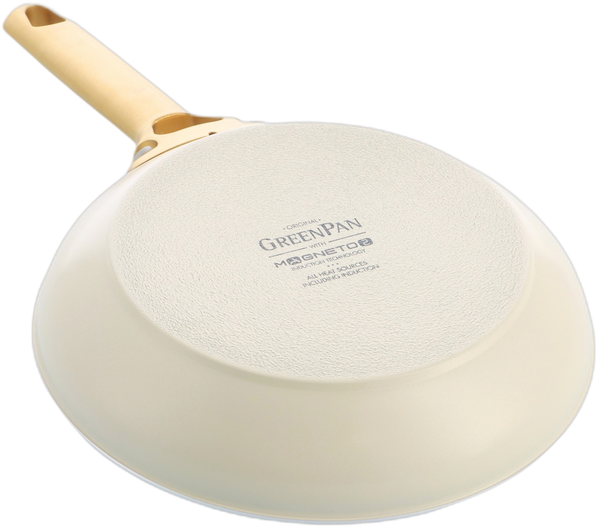 Greenpan Padova Frypan set 2pcs 20cm+26cm Cream White