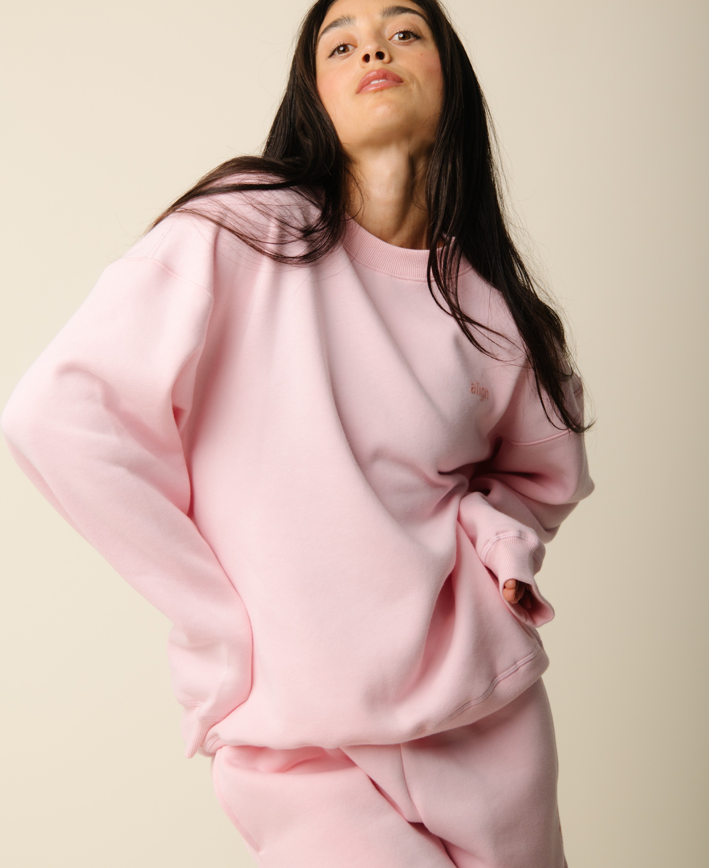 Cartel x Align by Blume Oversize Sweatshirt Blush