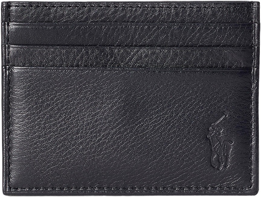 Pebbled Leather Card Case