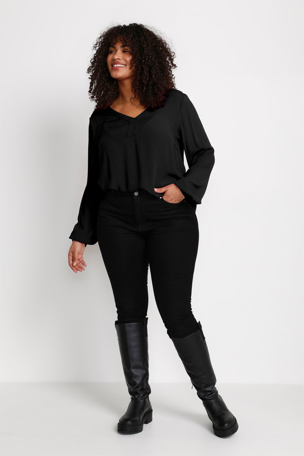 Kcami LS Blouse