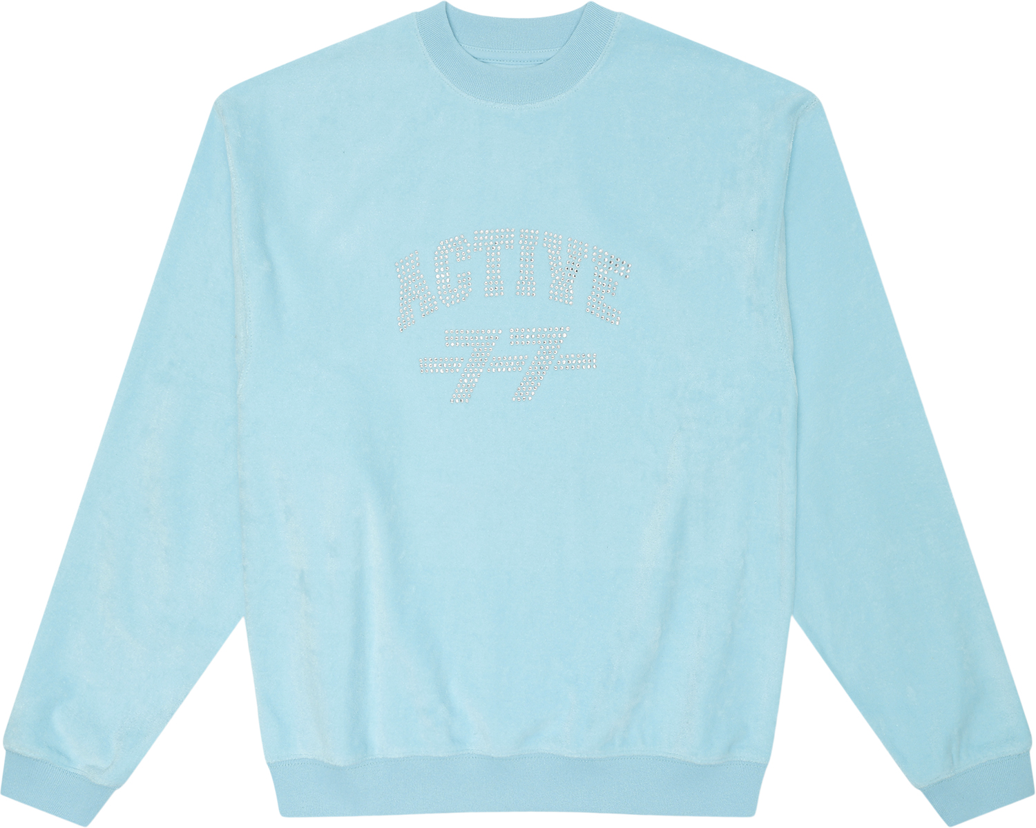 Recycled Velvet Crewneck