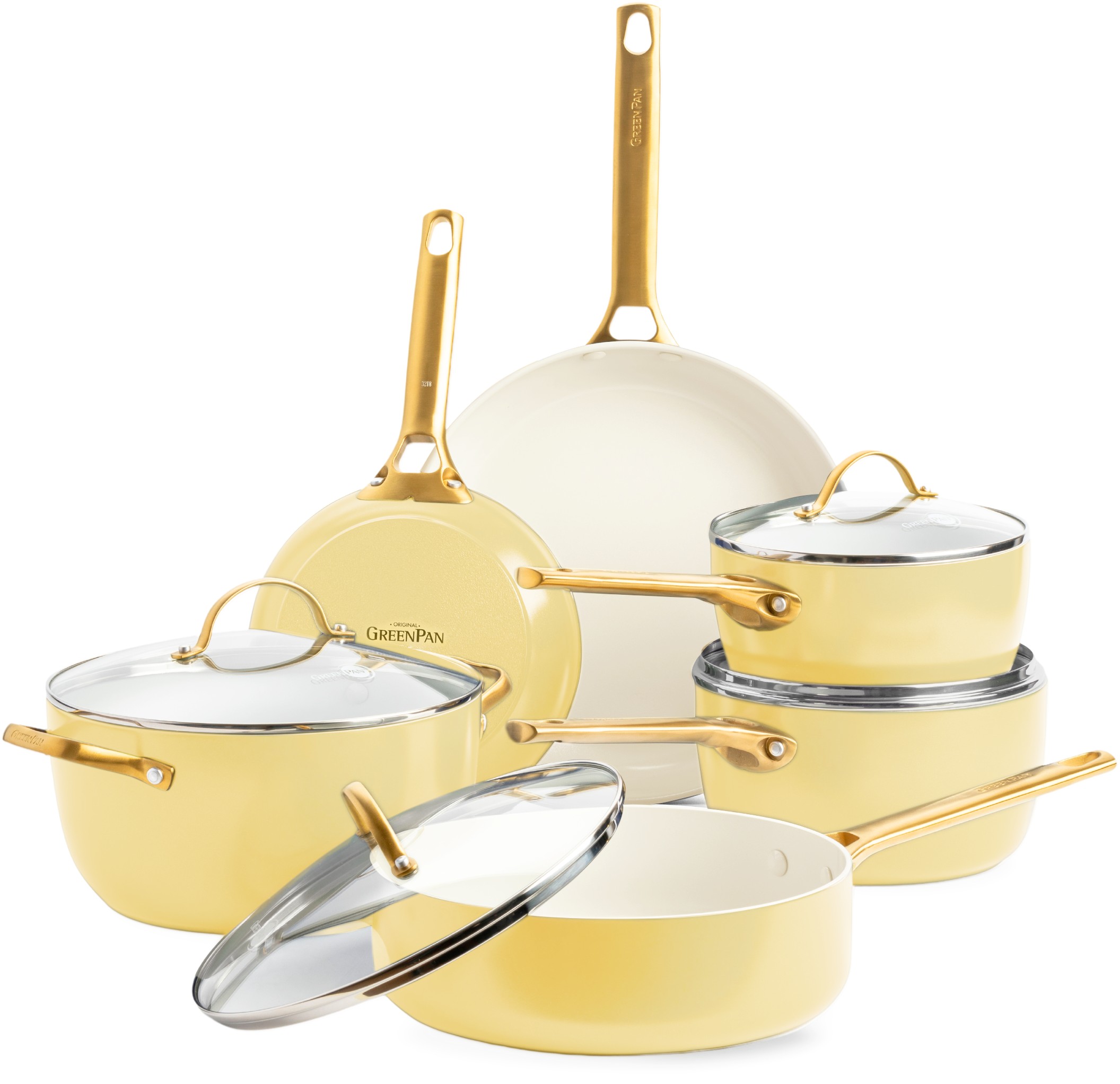 Greenpan Padova Cookware set 610pcs