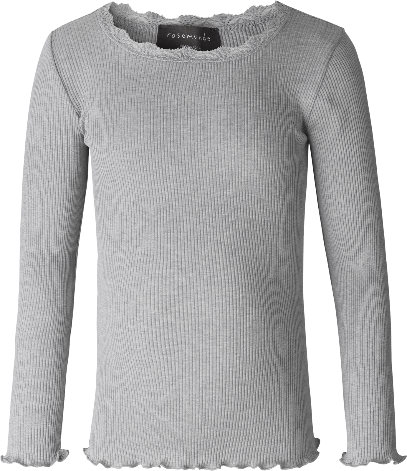 Silk Tshirt Regular ls w/ Lace