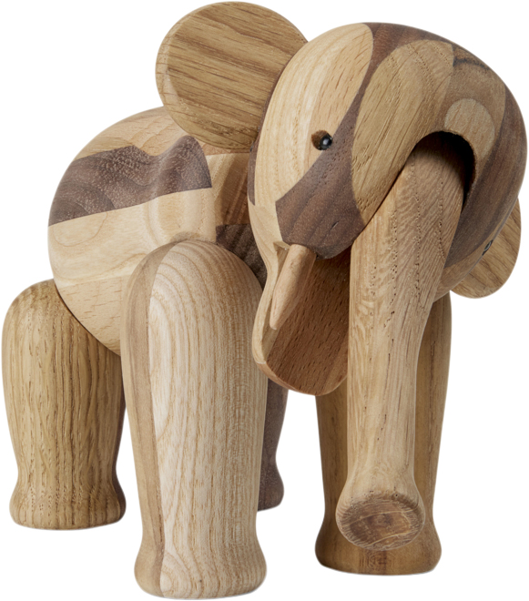 Reworked Jubilæum Elefant Kay Bojesen Lille Mix Træ