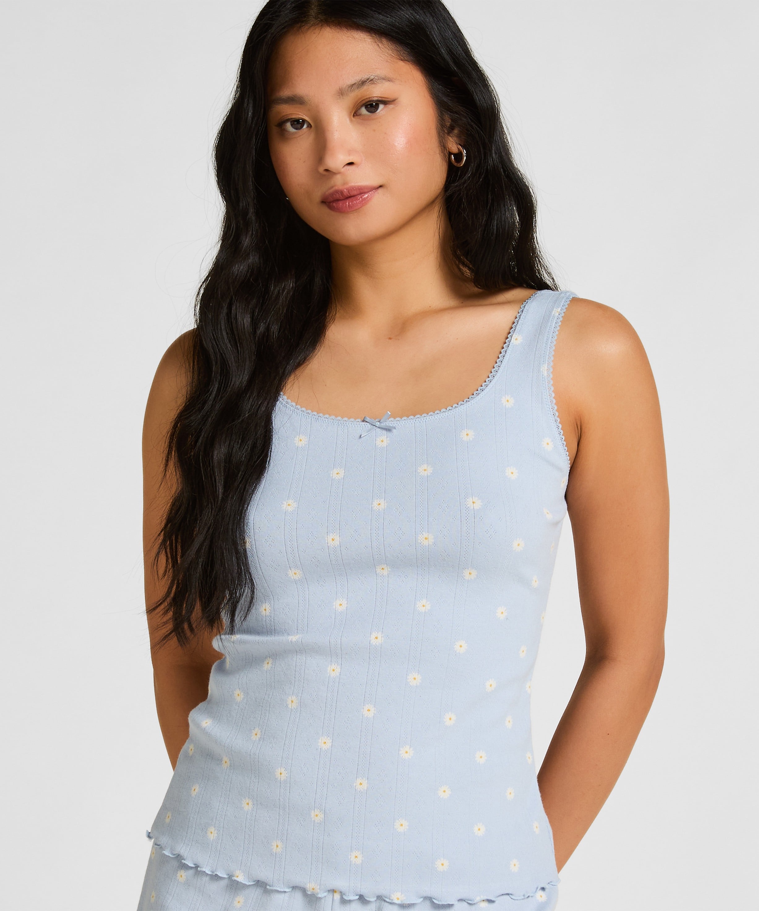 Pointelle Singlet - Køb til DKK 140 - Spar 30%