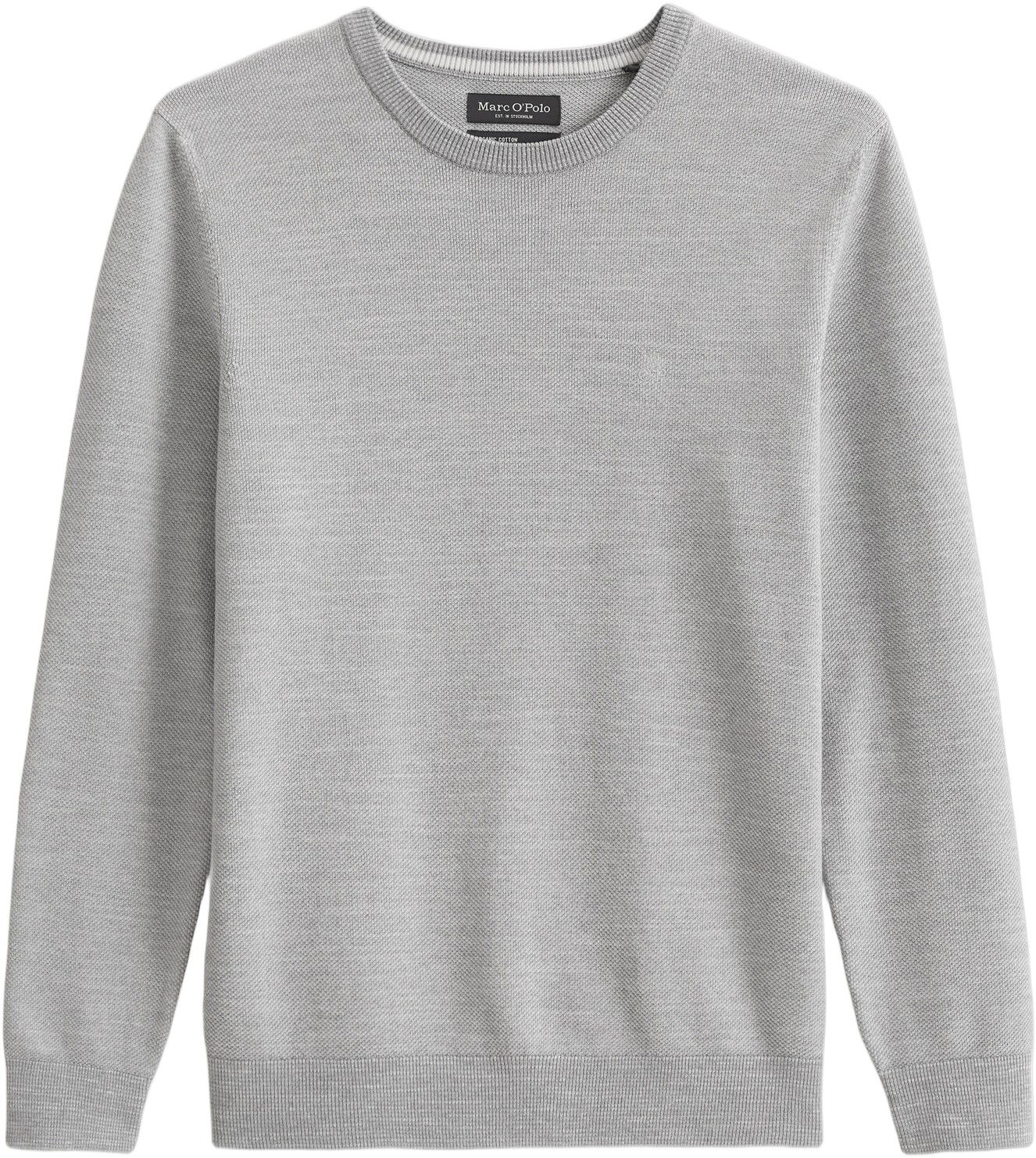 Crewneck, Cotton Slub, PiquÃ© Struct