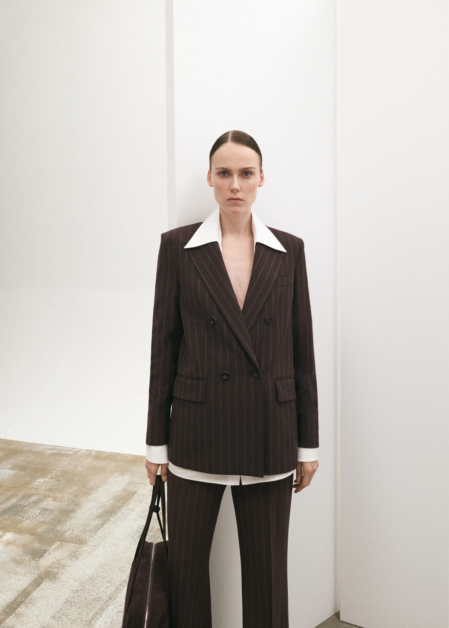 Doublebreasted Pinstripe Suit Jack
