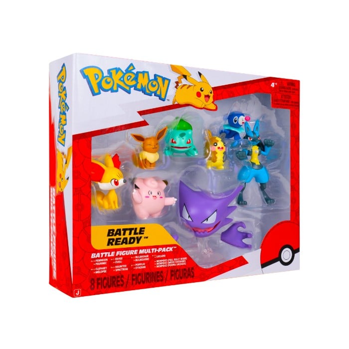Pokemon 8pk Battle Figure