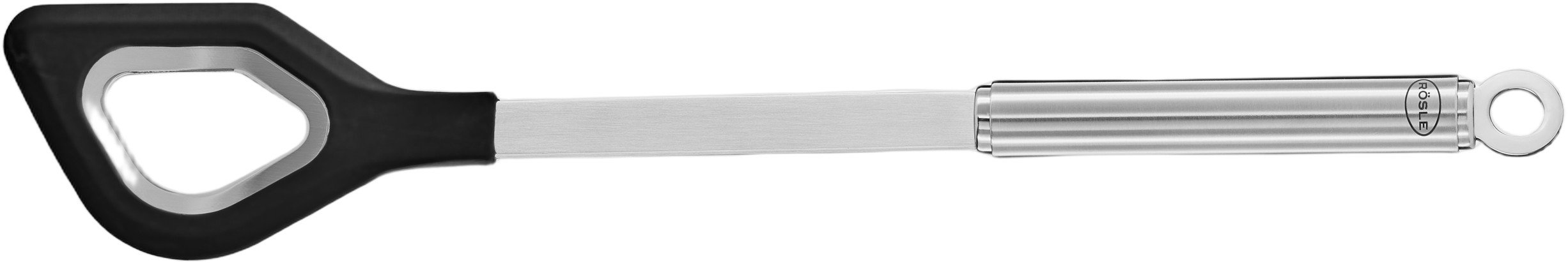 Grydeske/røreske med hul 32,5 cm Stål/silikone