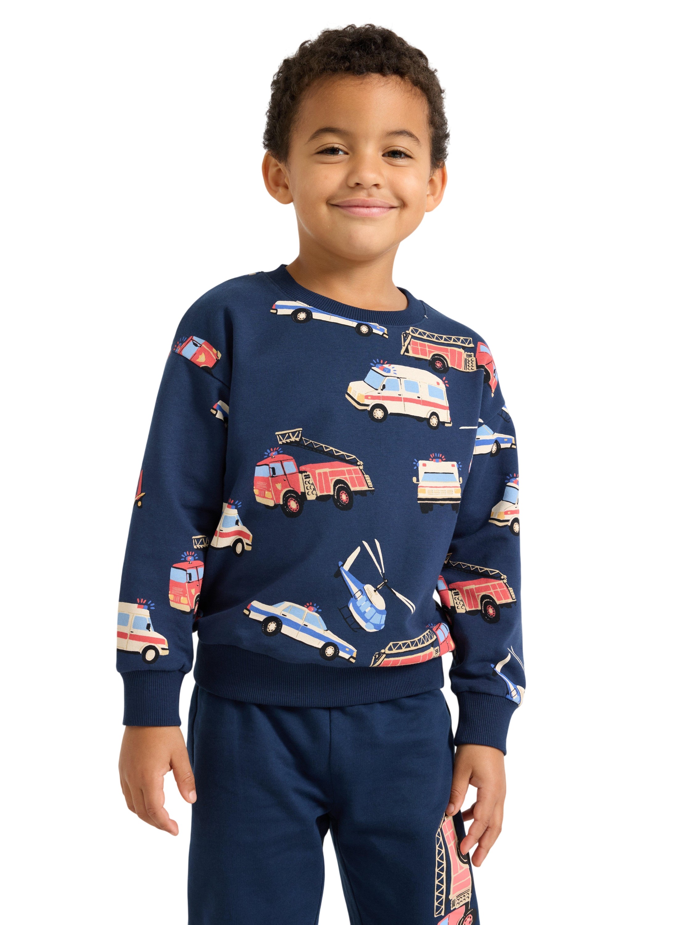 Soft Cotton Sweatshirt With Relaxed