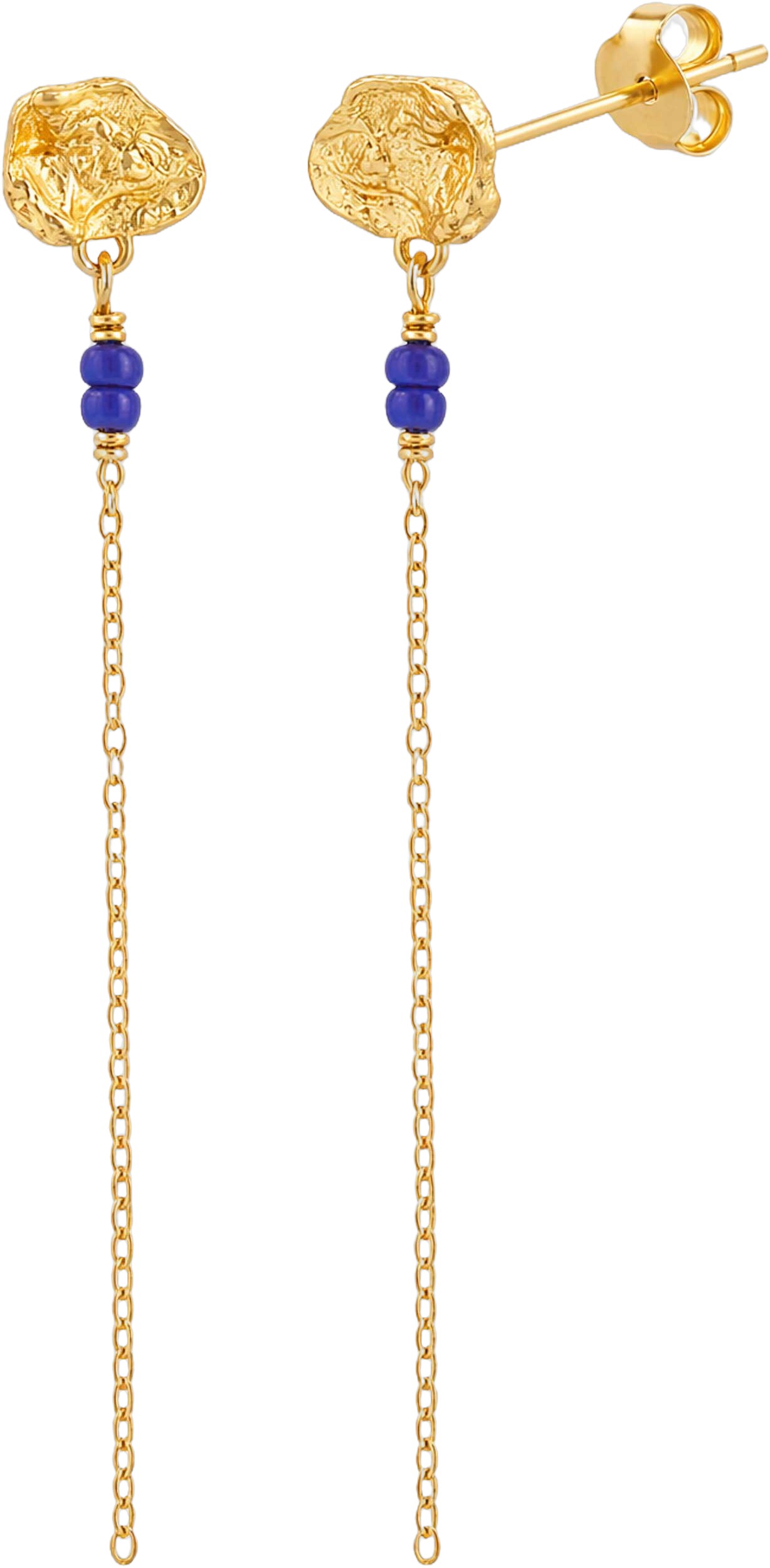 Honey Drop Chain Øreringe