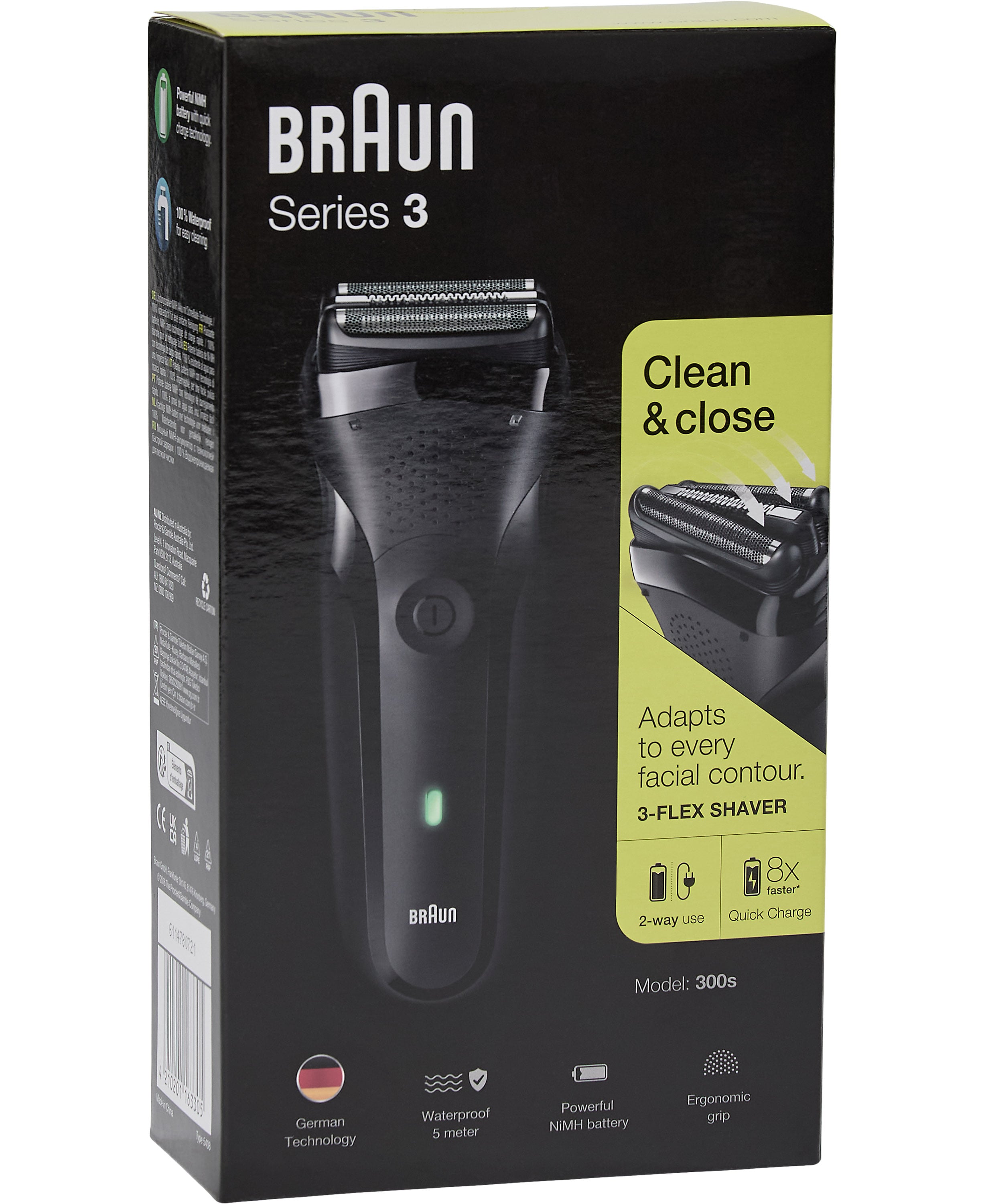 Shaver Series 3 300s Black
