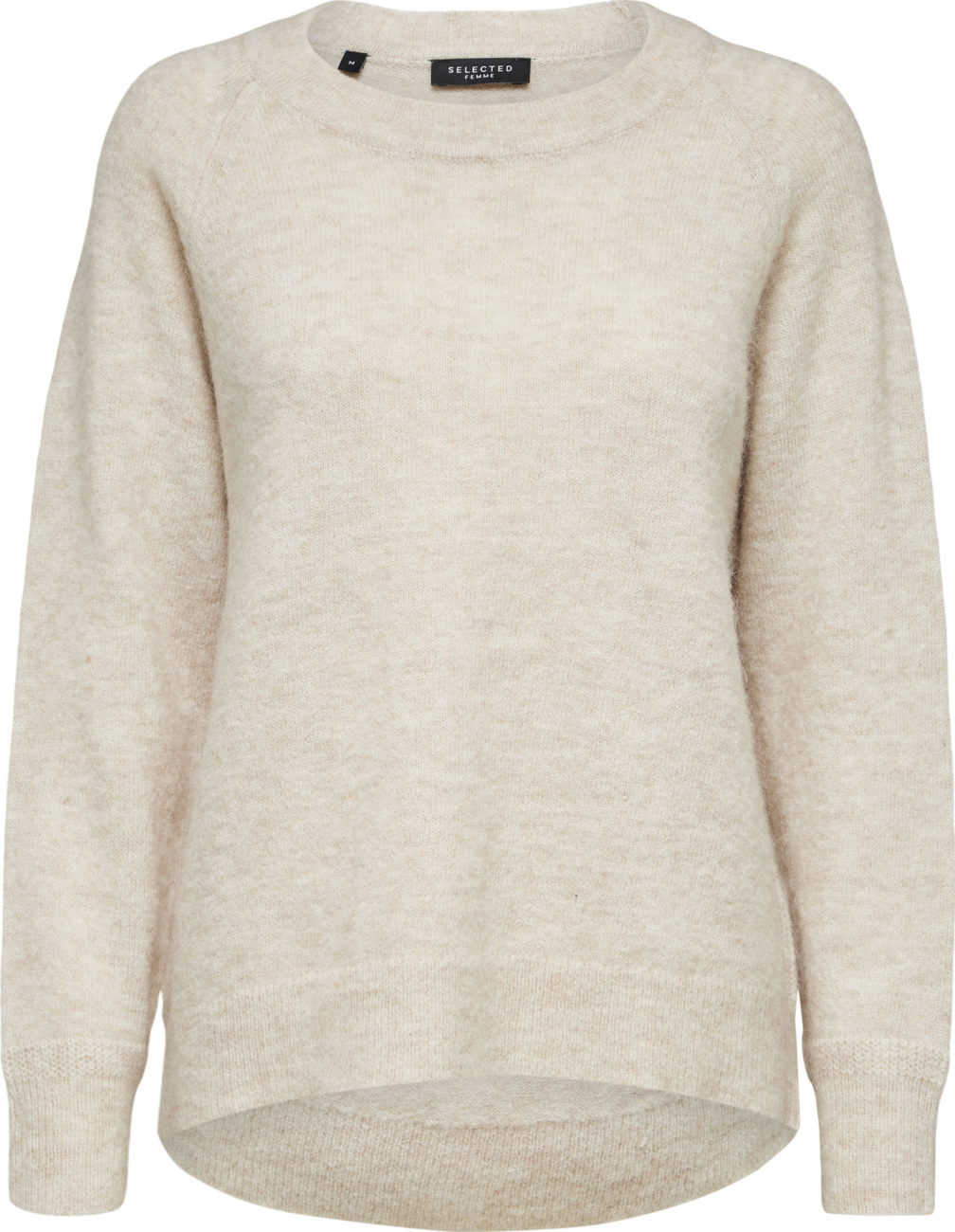 Slflulu LS Alpaca Blend Knit Oneck Noos