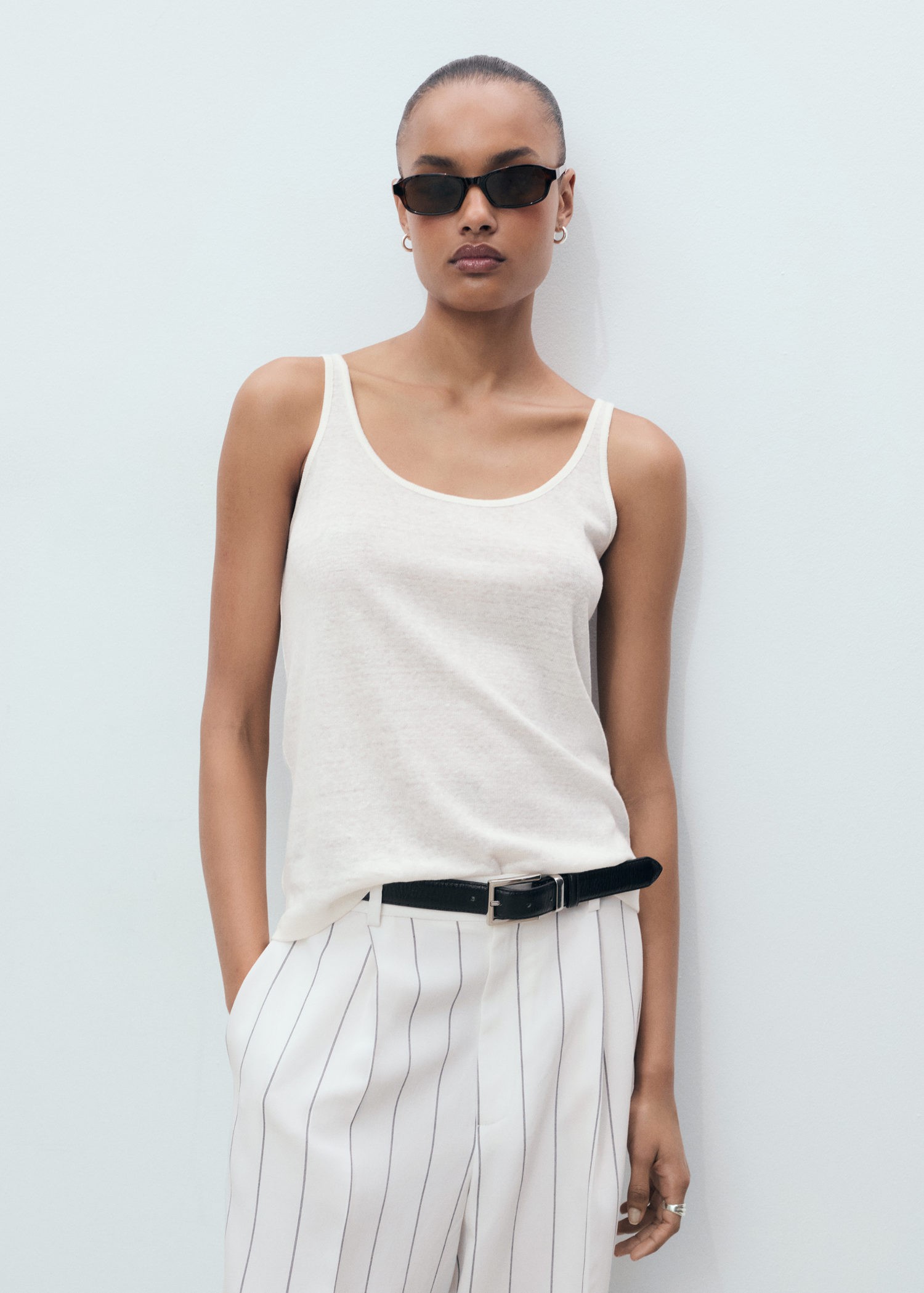 Strappy Linen top