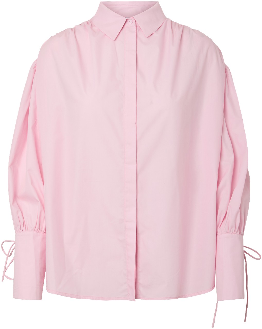 Pcanni LS Pleated Detail Shirt WVN