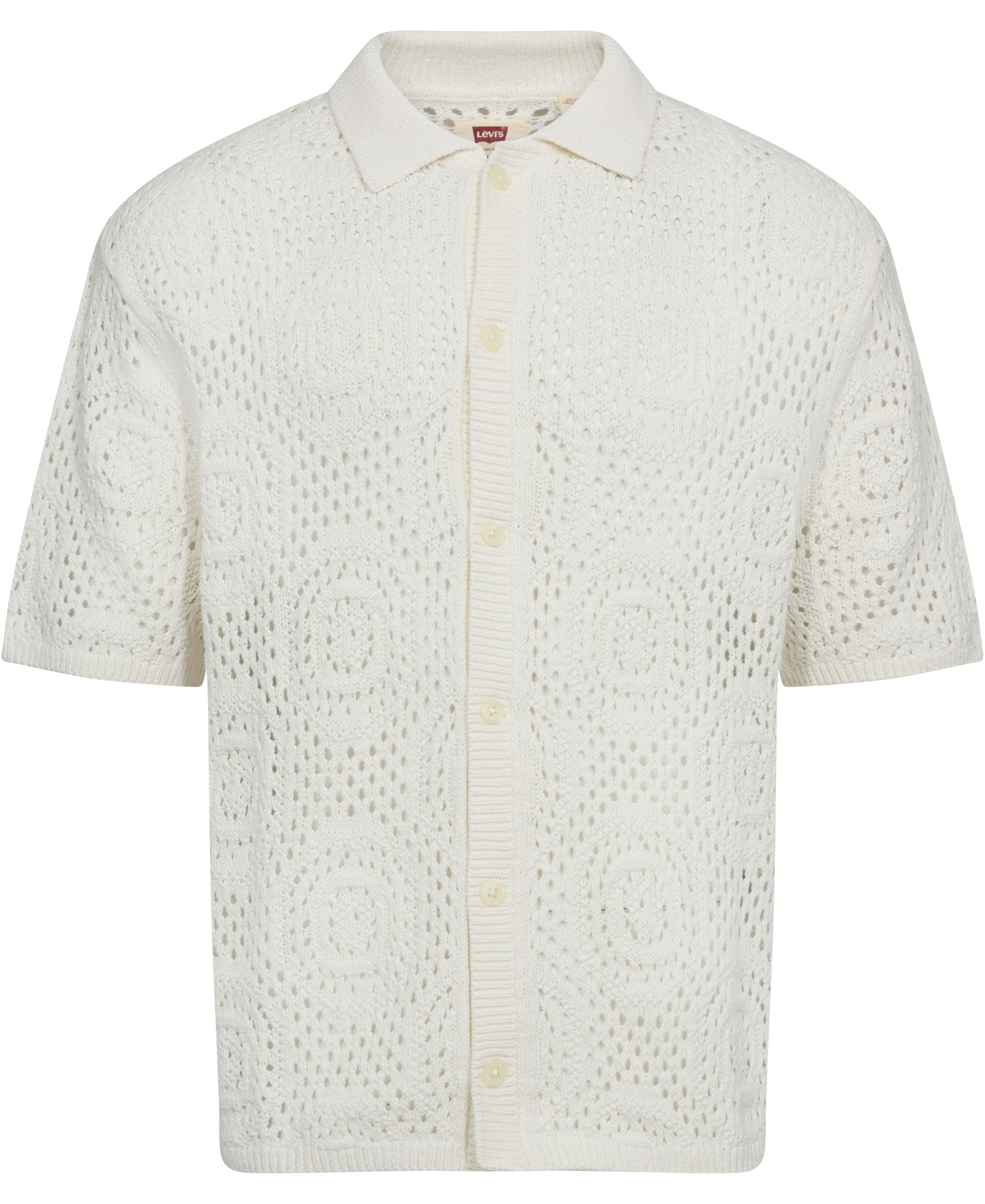 Sweater Camp Shirt Pointelle C