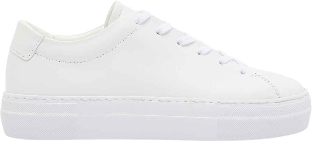 Ella White Leather