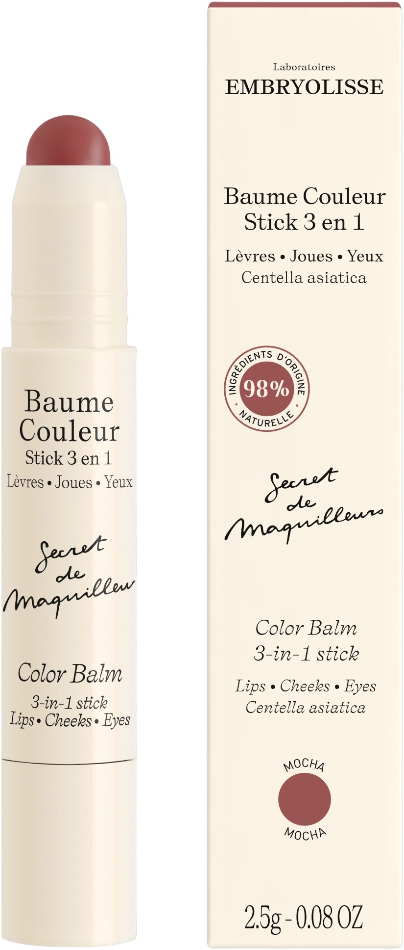 Color Balm 3in-1 Stick Mocha