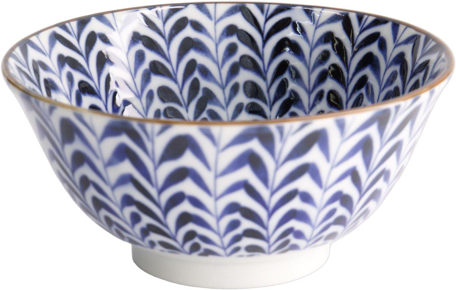 Mino Blue Mixed Bowls Tayo Bowl 15x7cm Shidare 21647 6/48