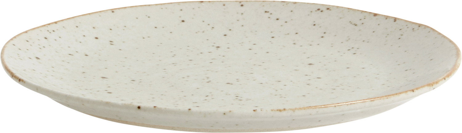 Grainy Saucer/cake Plate, Sand