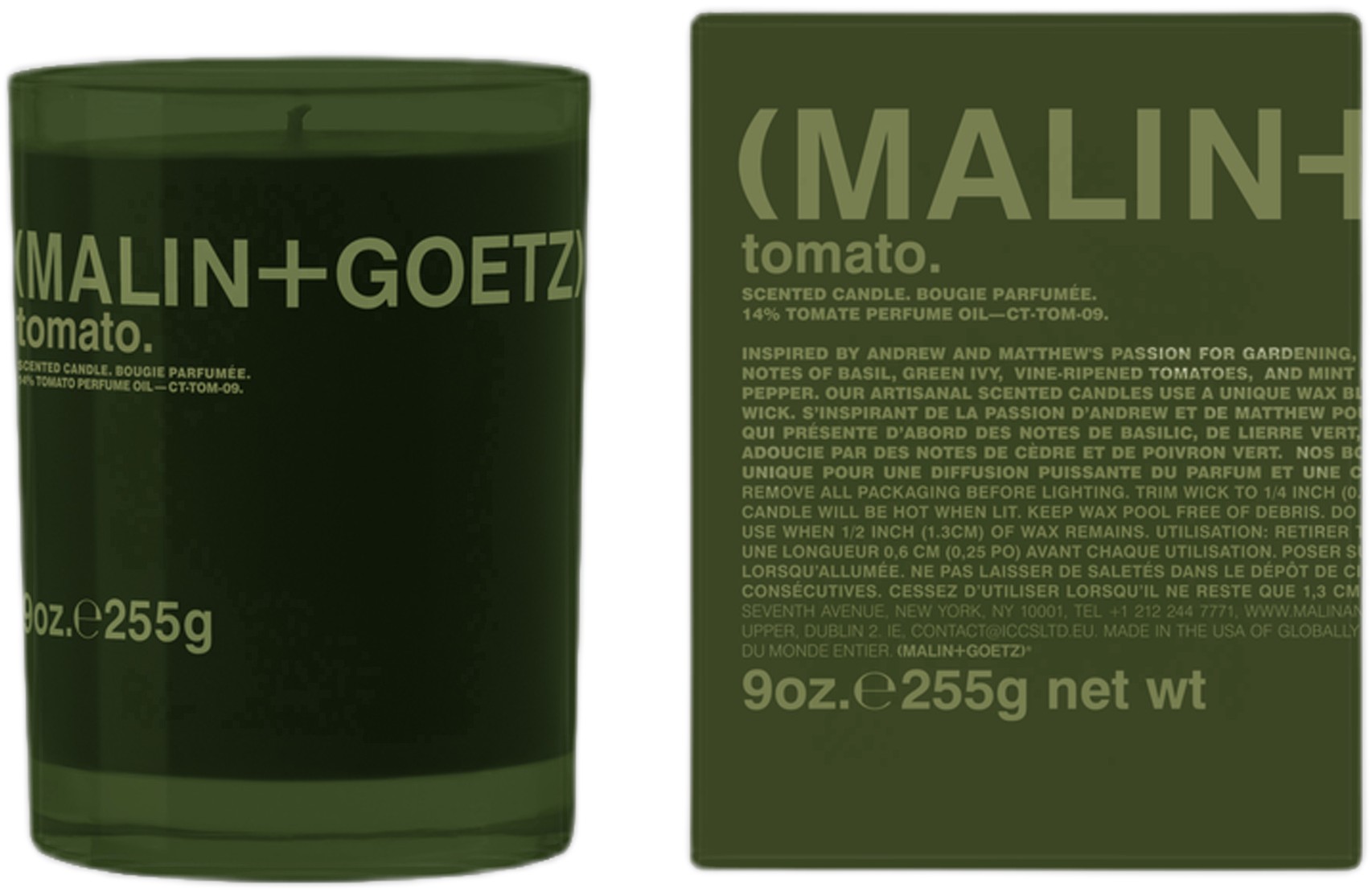 Tomato Candle (Green Wax)