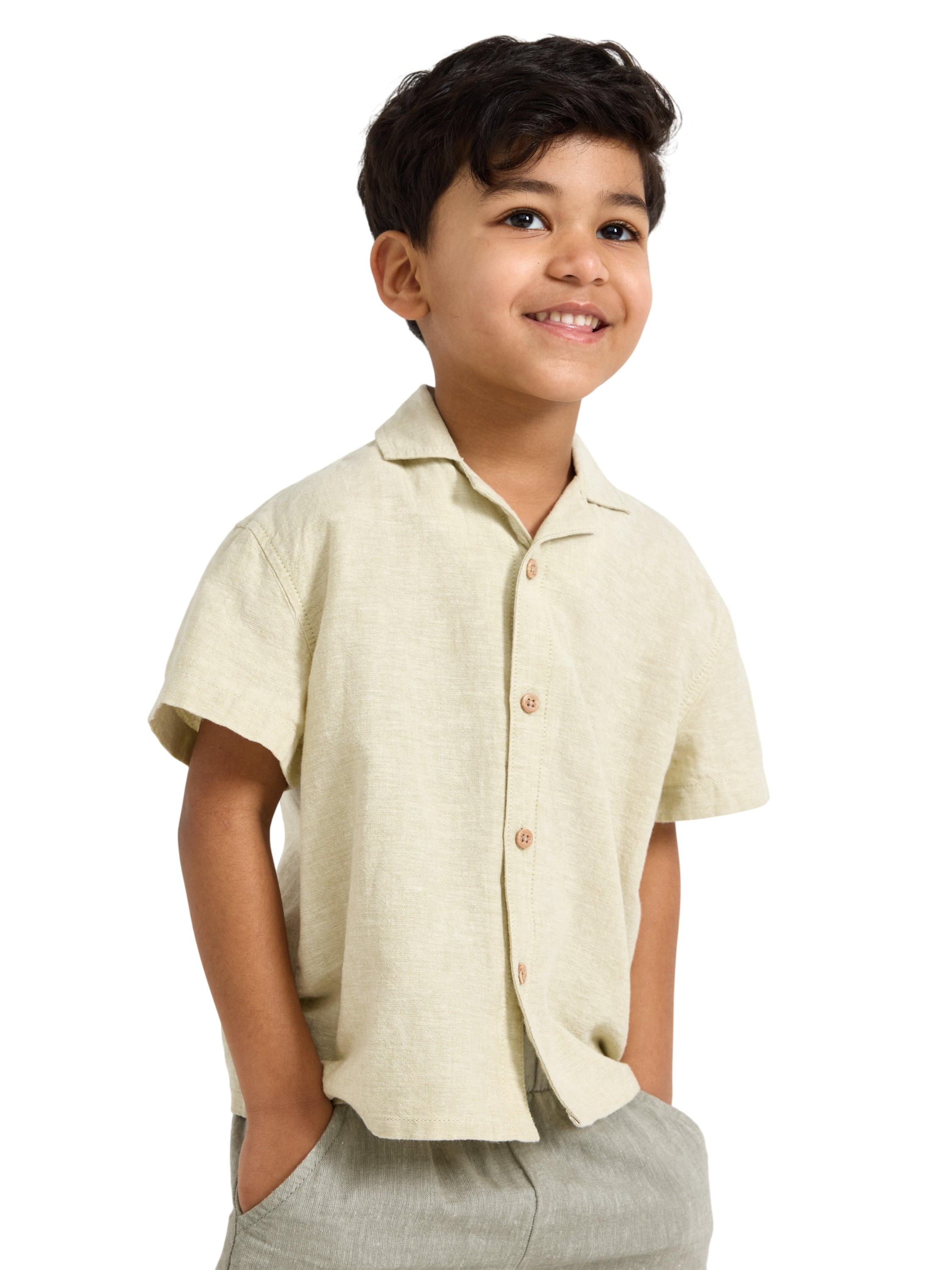 Shirt ss Linen