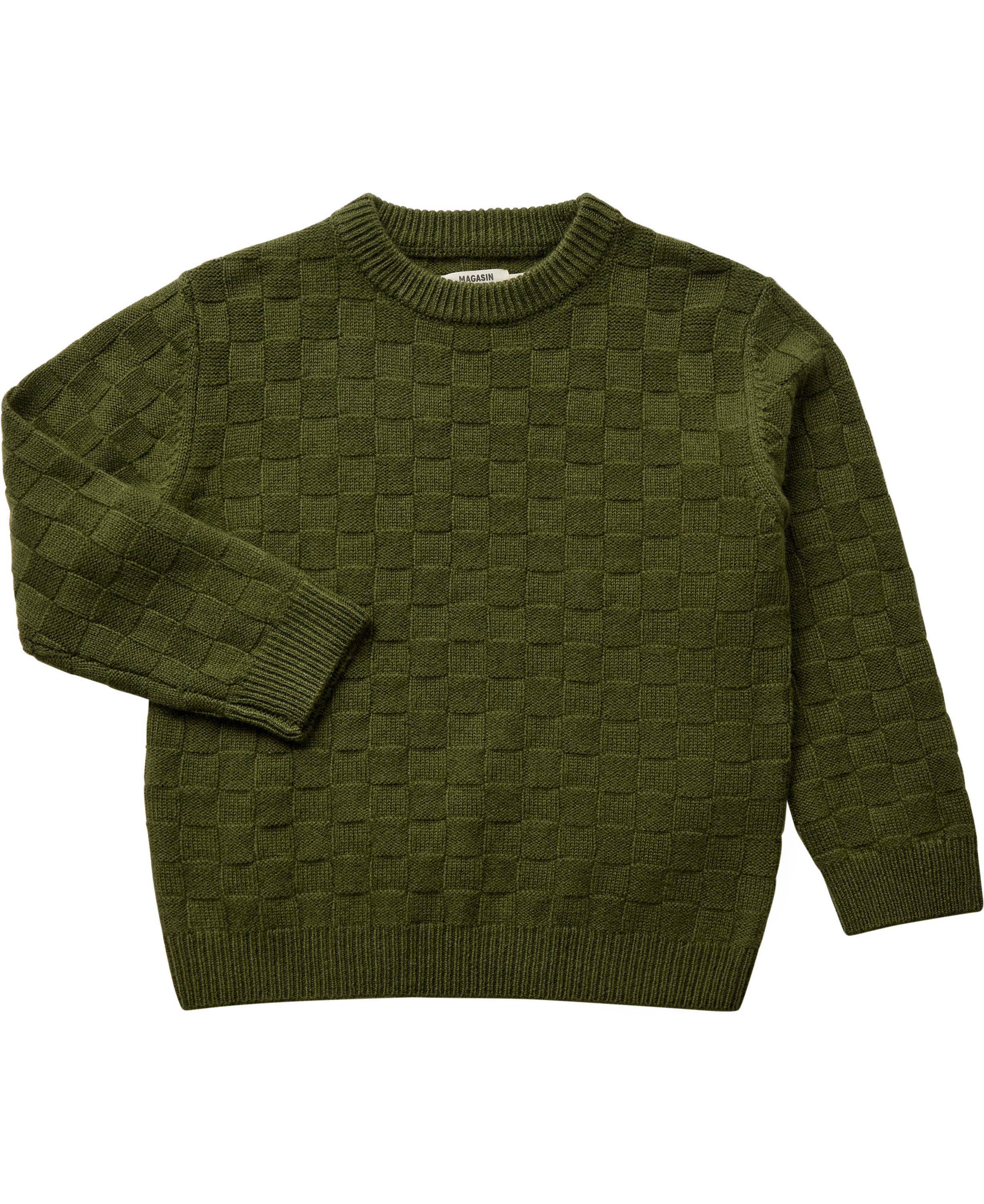 Strikka 8 RWS Wool og GCS Cashmere Pullover (Texture)