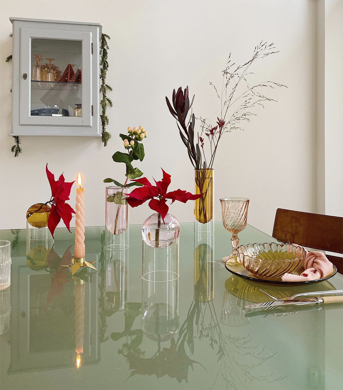 Flower Tube, Tall Tube, Yellow, 65200y