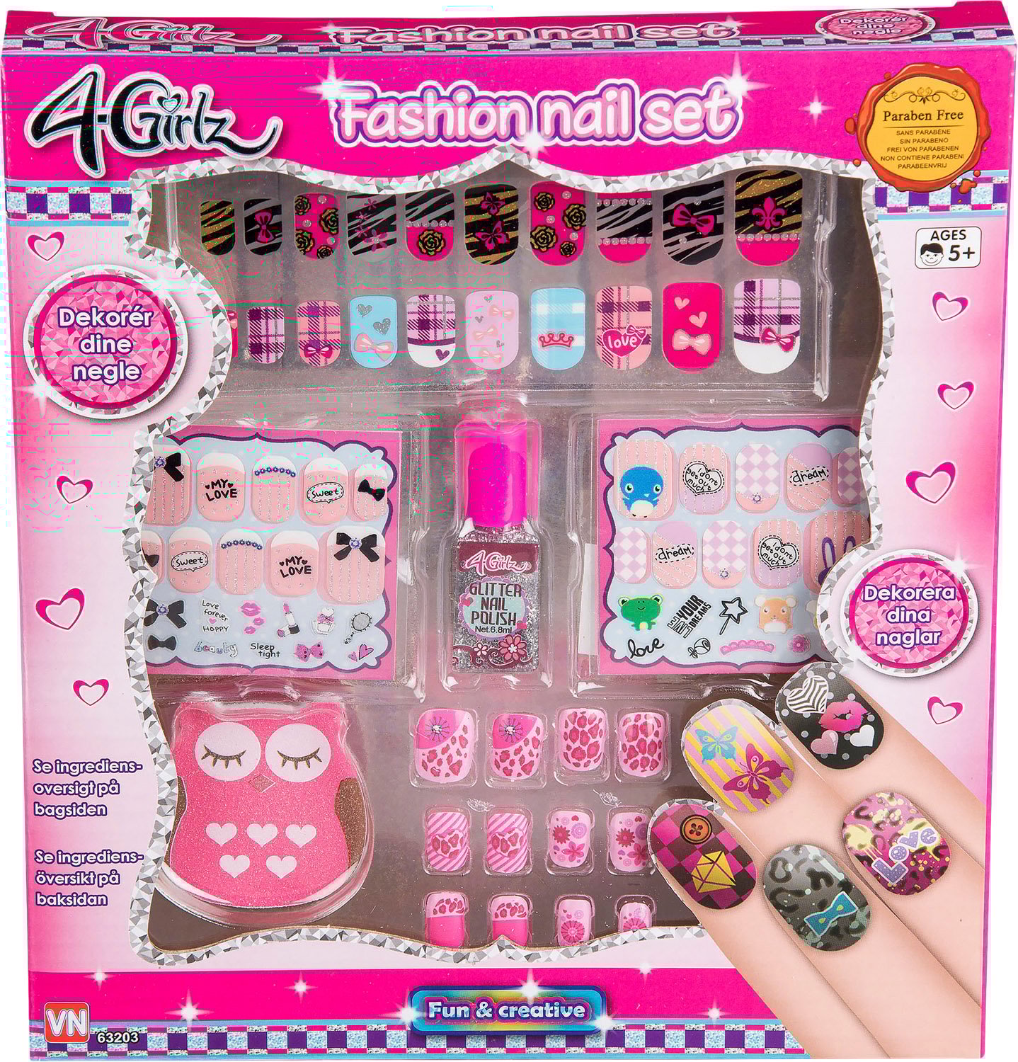 4girlz Negle SÆT