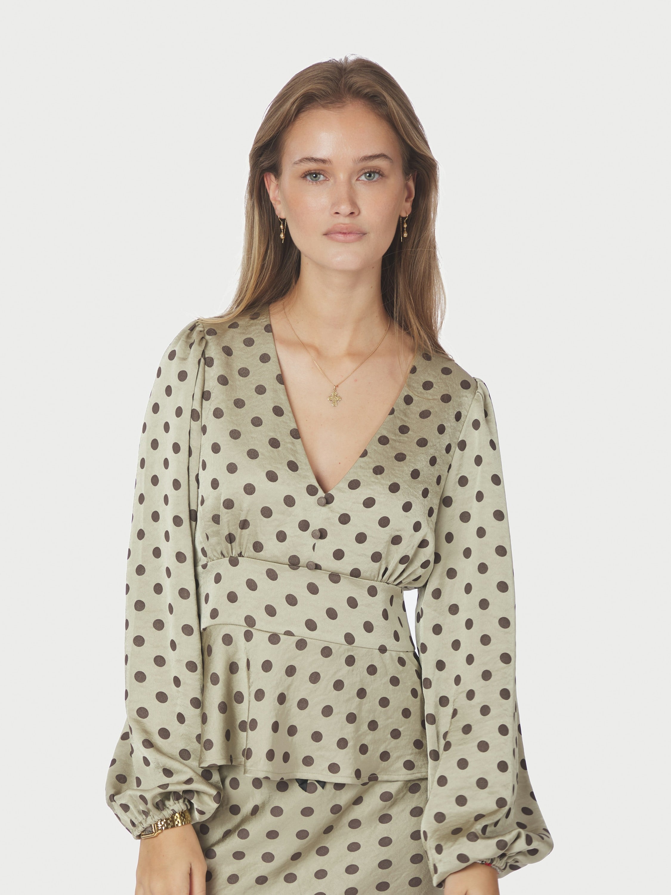 Jellima Dotted Blouse - DKK 299 - Spar 40%