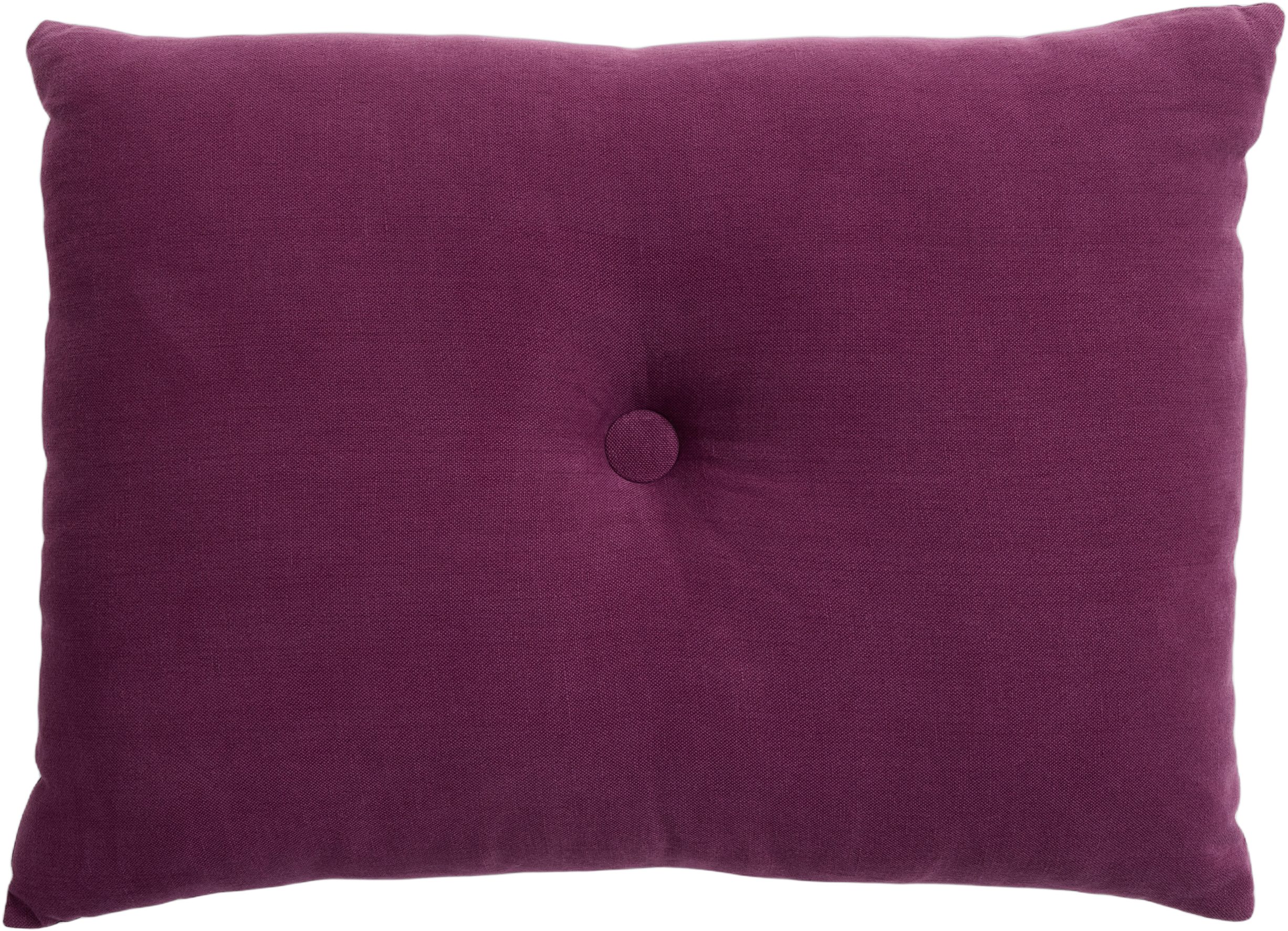 Dot Cushionlinen-burgundy