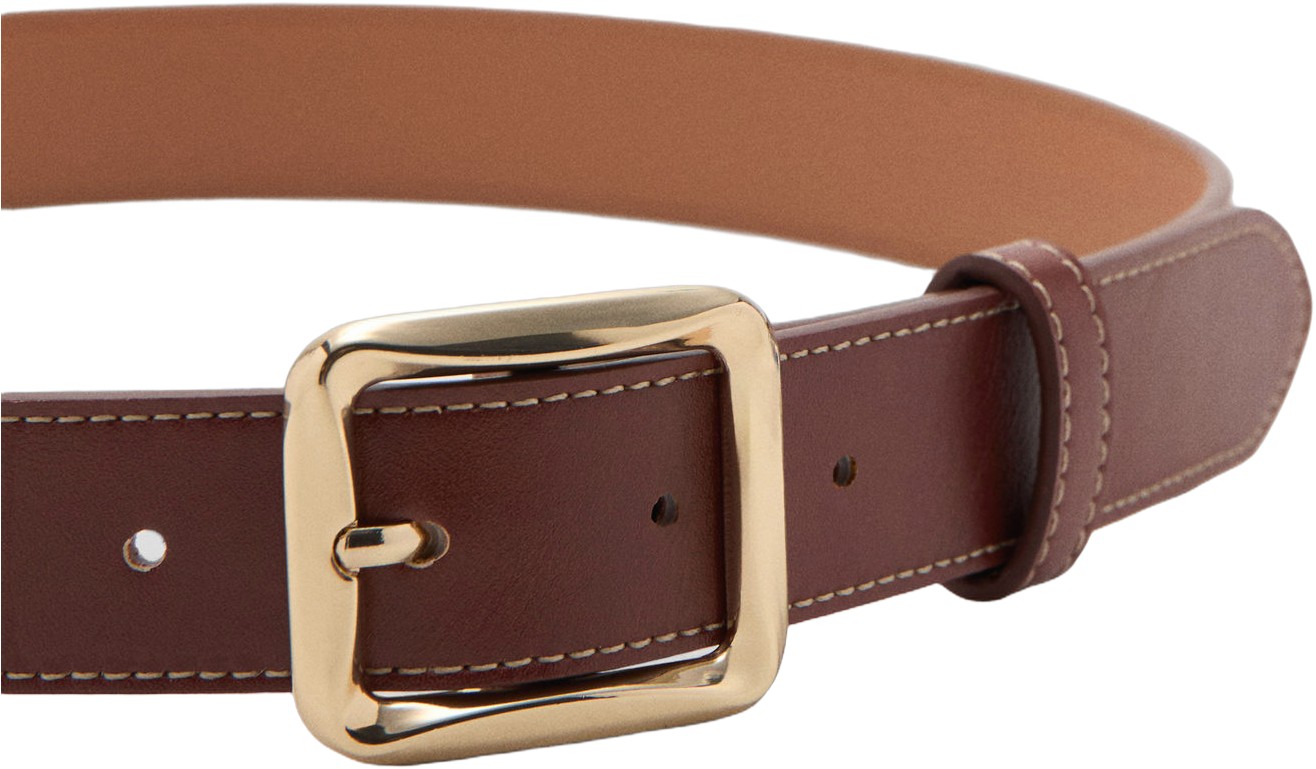 Square Buckle Belt